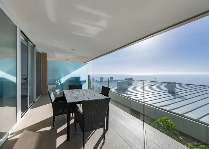 Serene Seaview Retreat In Higueron: 2Br Oasis
